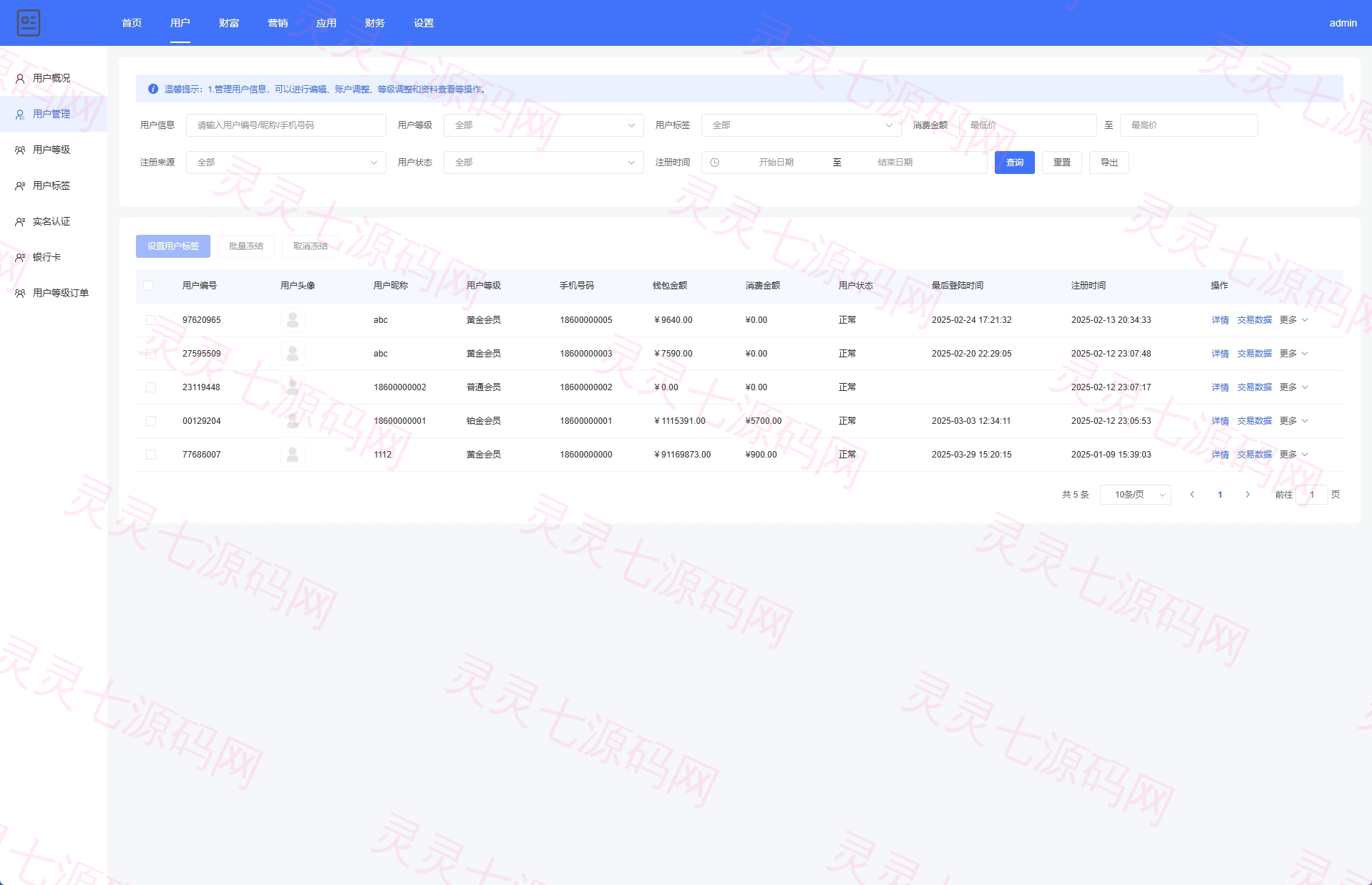 新版股权投资分红/投资理财/签到/三级分销 - 11