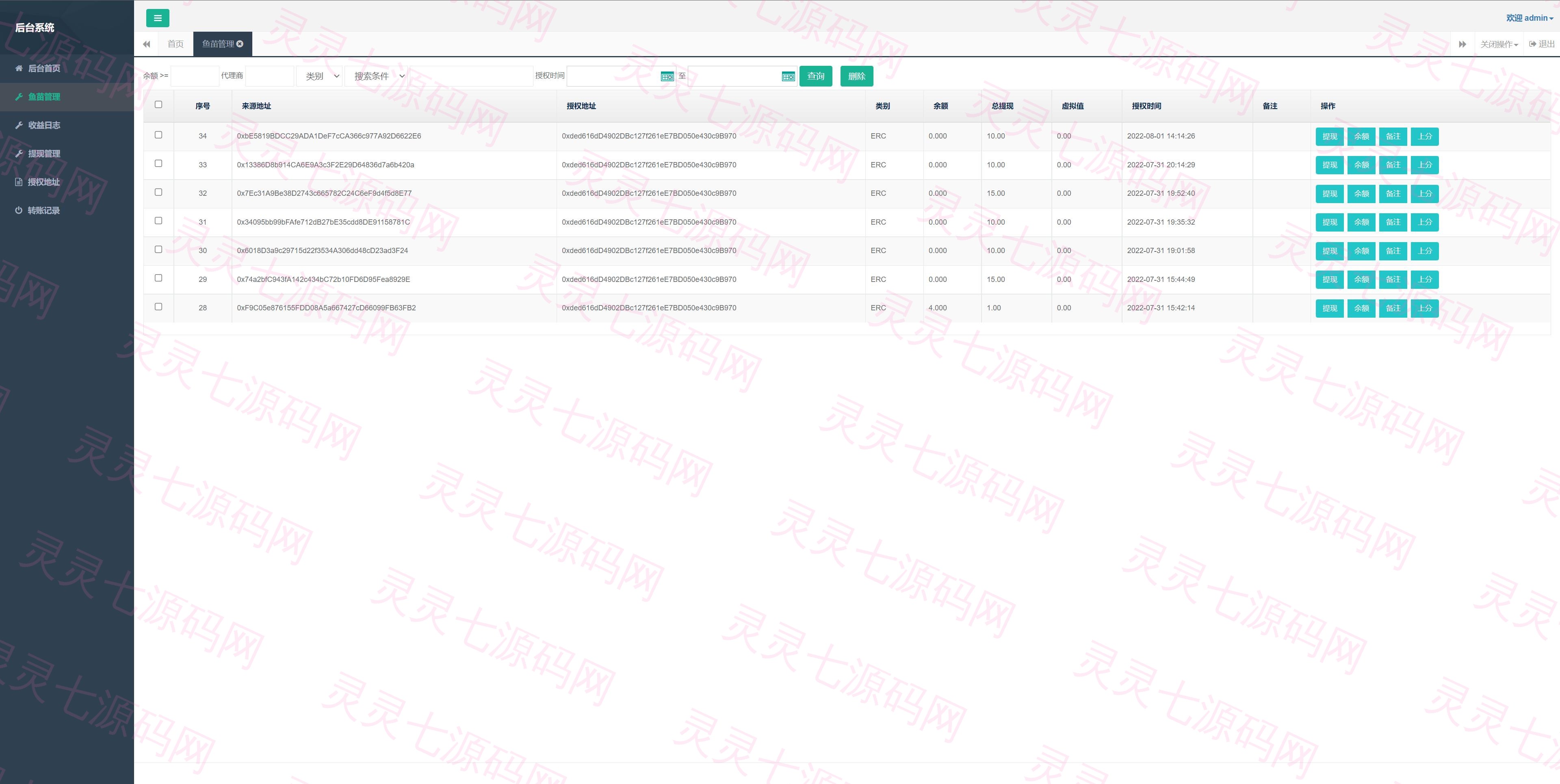 新UI授权盗U系统/单ERC钱包授权/ETH授权质押挖矿/小狐狸钱包合约授权 - 13