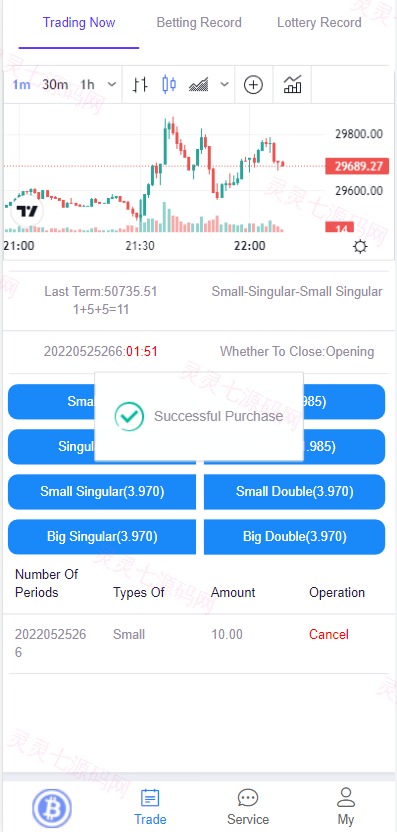 开源版海外双语言竞猜系统/虚拟币大小单双竞猜下注/USDT充值 - 6