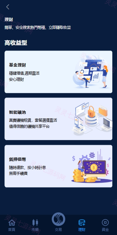 海外交易所系统/永续合约交割合约/K线控制/质押理财 - 8