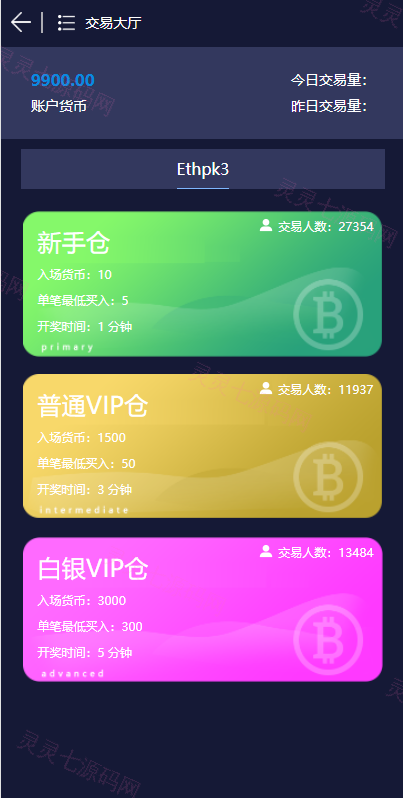 28二开微交易系统/虚拟币跟单系统/多语言USDT充值 - 3
