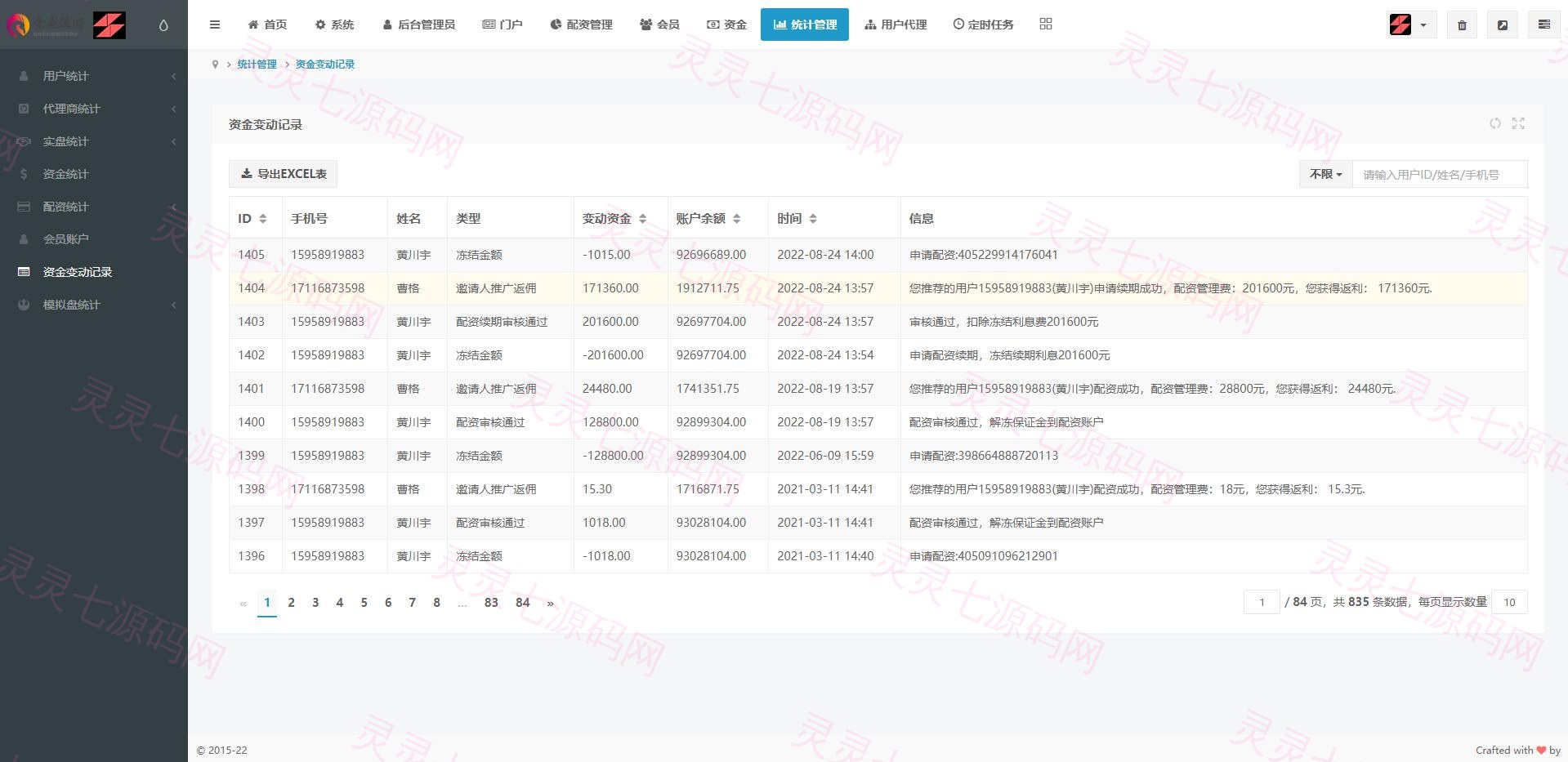 2022修复版配资系统/A股股票系统/买点策略/pc+wap可封装 - 20