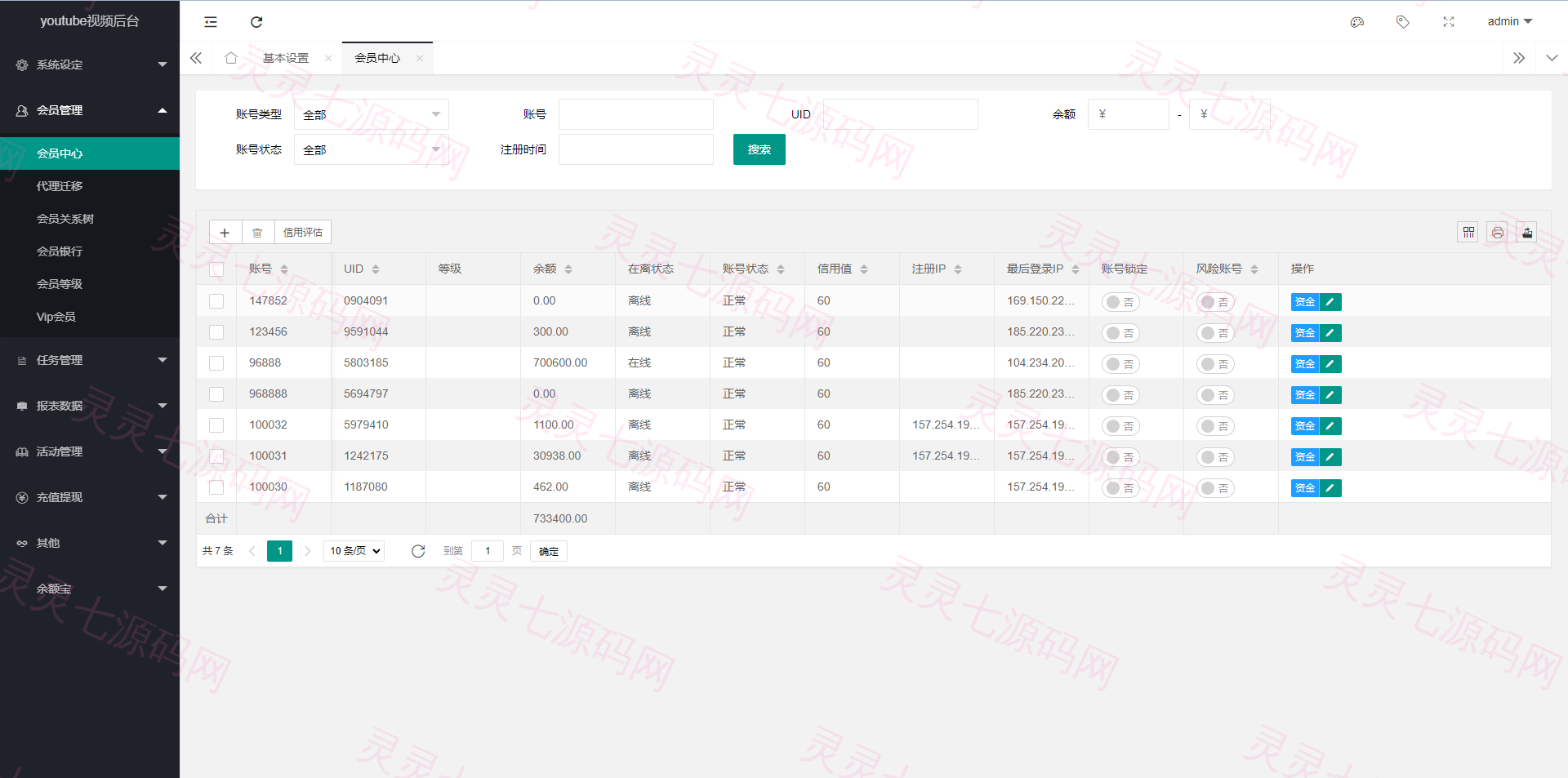 海外电影任务系统/看视频返利/电影视频投资刷单源码 - 20
