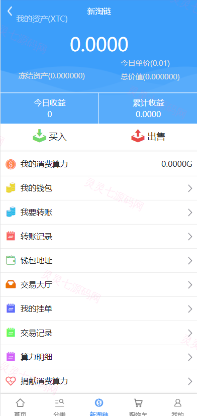 新淘商城全开源/算力商城 认筹 商家入驻 三级分销/区块链交易 - 5