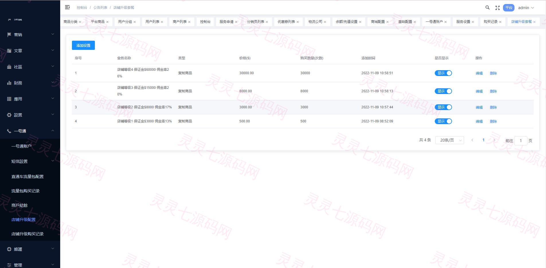 多语言海外商城系统/多商户跨境电商/前端uniapp/vue外贸商城 - 24