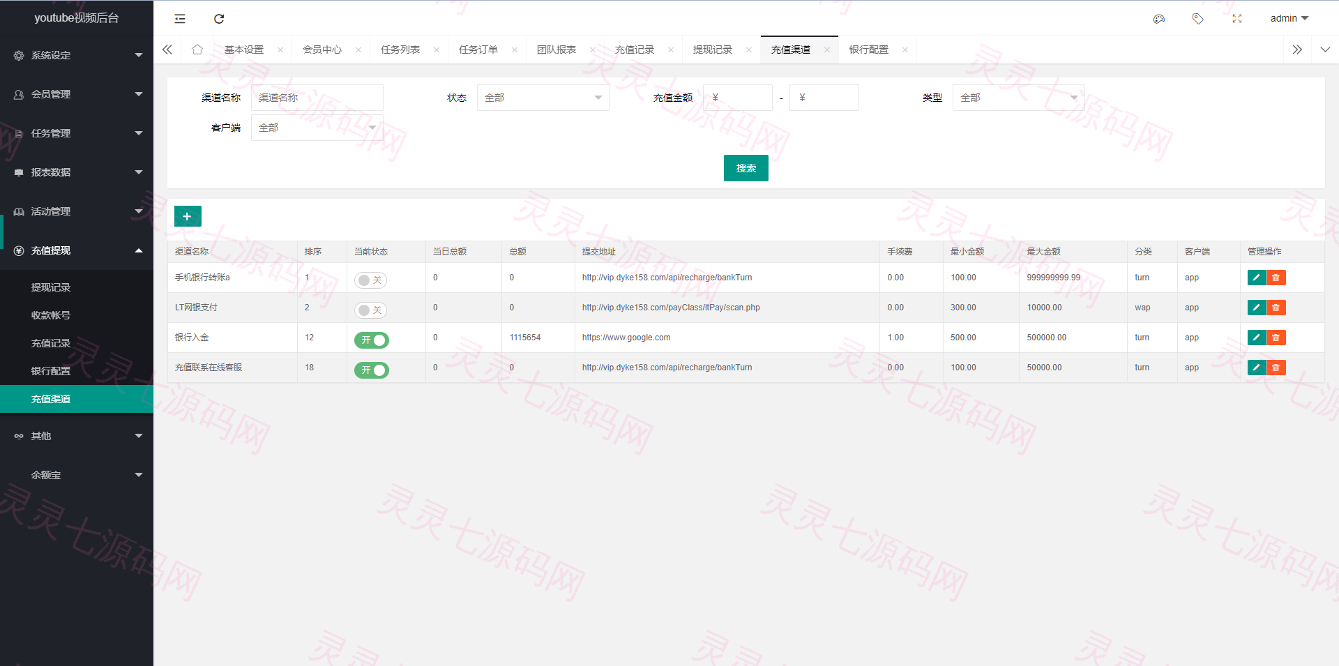 海外电影任务系统/看视频返利/电影视频投资刷单源码 - 23