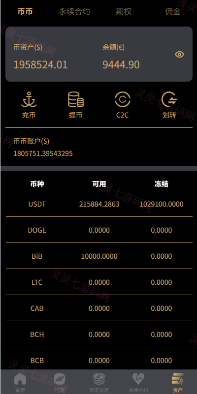 多语言交易所/币币期权/永续合约/申购/C2C/贷款理财 - 11