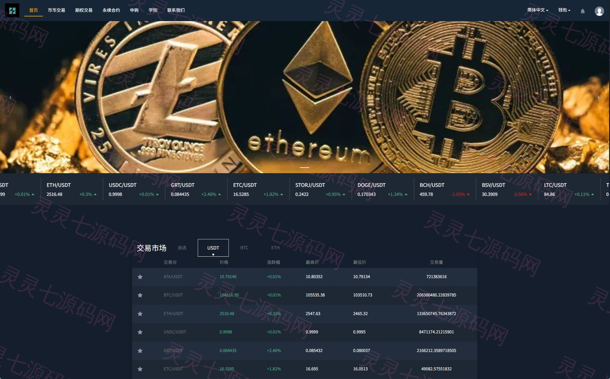 海外多语言交易所/合约/期权/秒合约/插针控制/申购 - 11
