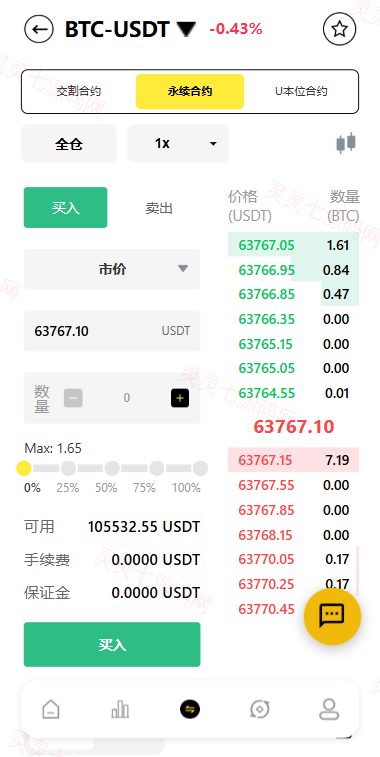 海外DAPP交易所系统/交割合约/永续合约/K线控制/模拟账户 - 7