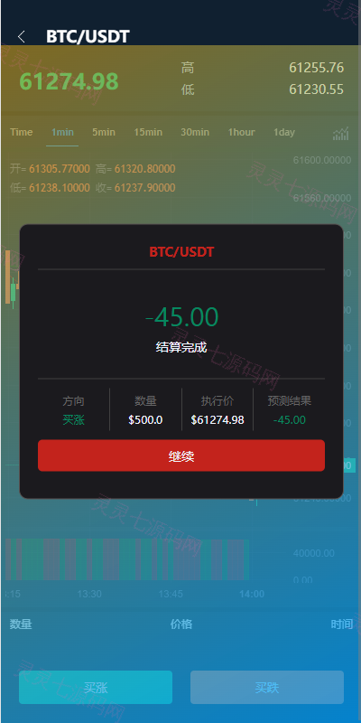 前端uniapp/新版海外微盘系统/多语言微交易/虚拟币秒合约 - 7