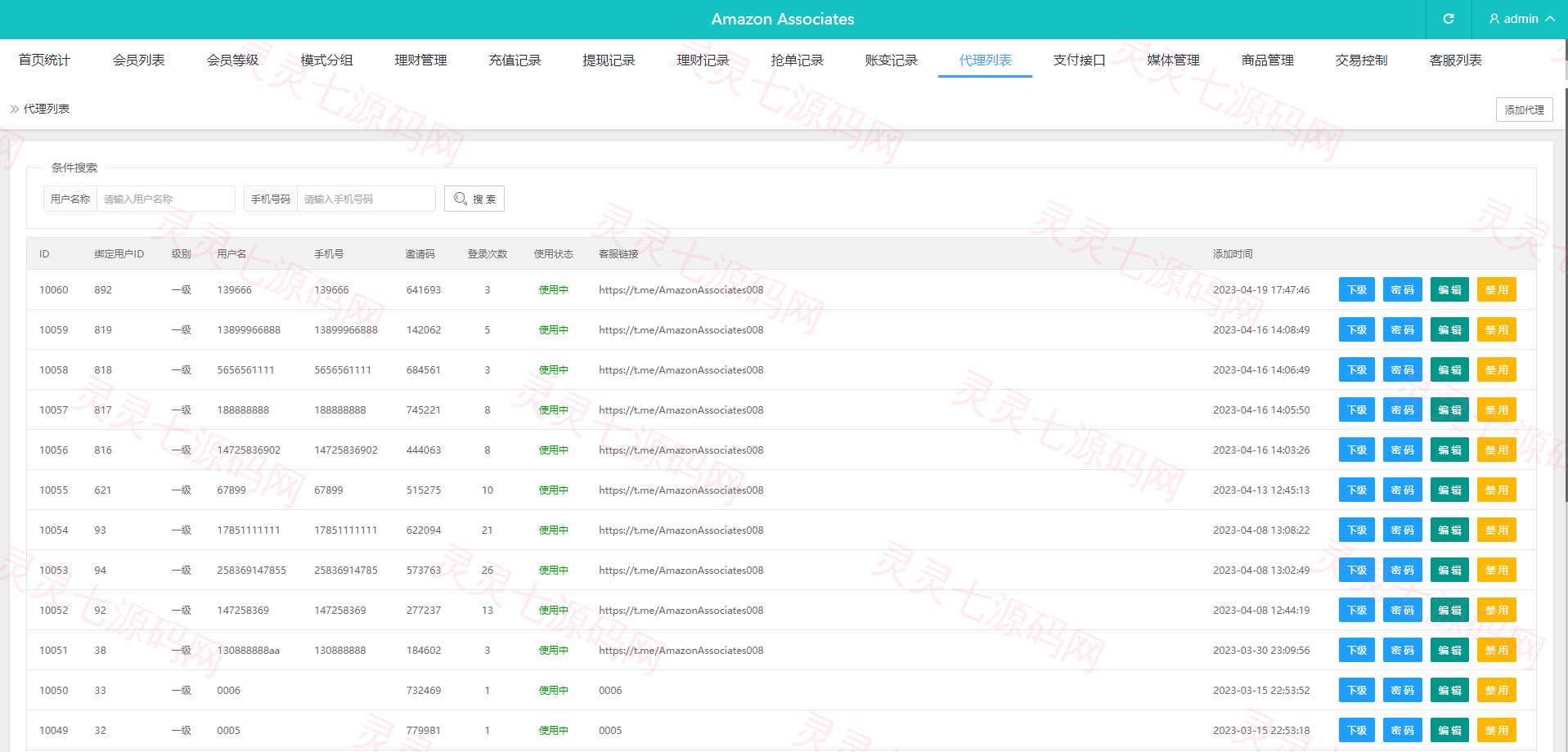 多语言抢单刷单系统/海外刷单源码/分组杀/前端vue - 17