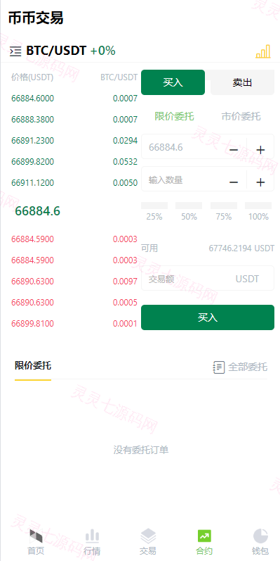 海外多语言交易所系统/秒合约/币币合约/新币认购 - 6