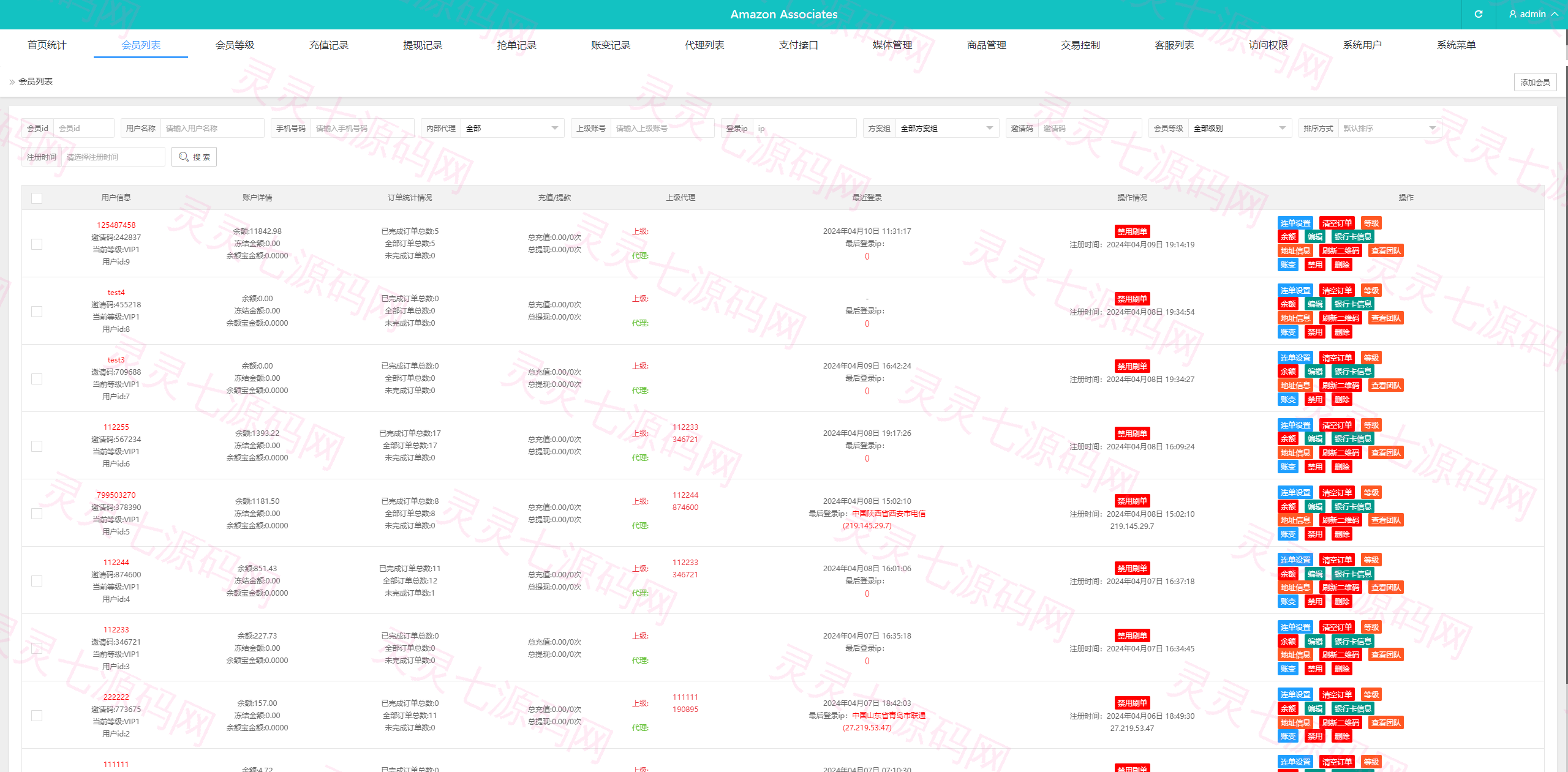 海外抢单刷单系统/连单系统/VUE3开发 - 10