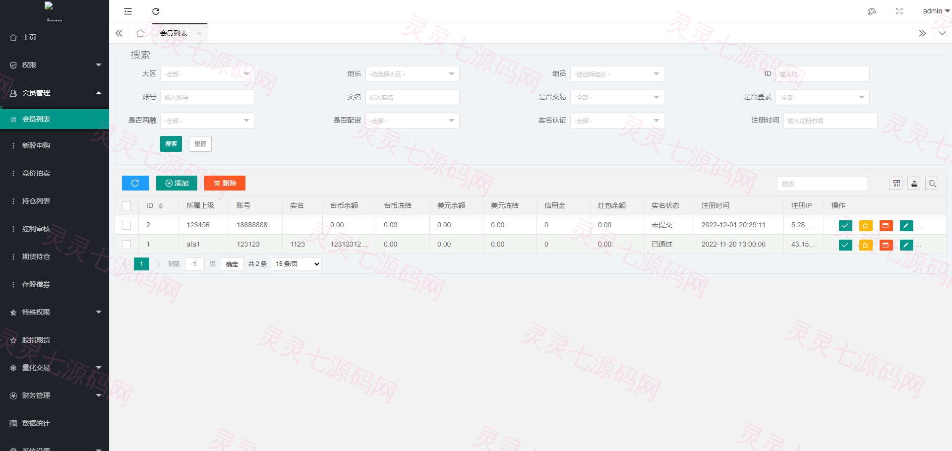 新版台湾股票系统/股票配资源码/申购折扣交易系统 - 13