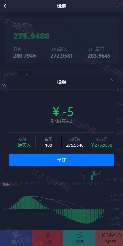 运营版微盘期货交易系统/微交易源码/代理后台/用户风控 - 8