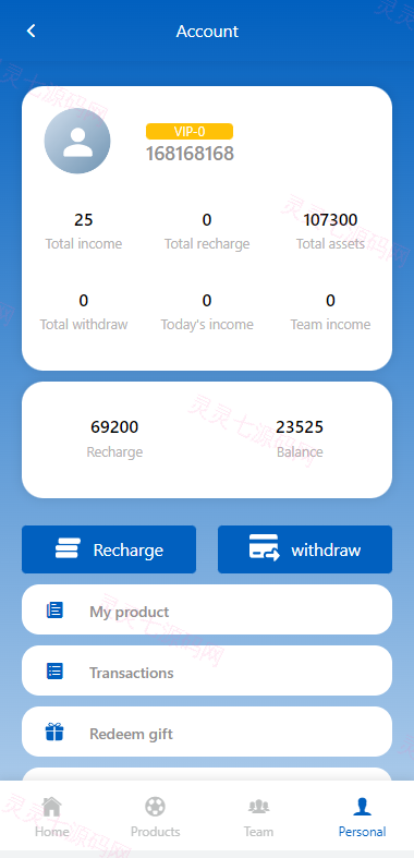 全新海外理财系统/理财分红系统/投资理财源码 - 6