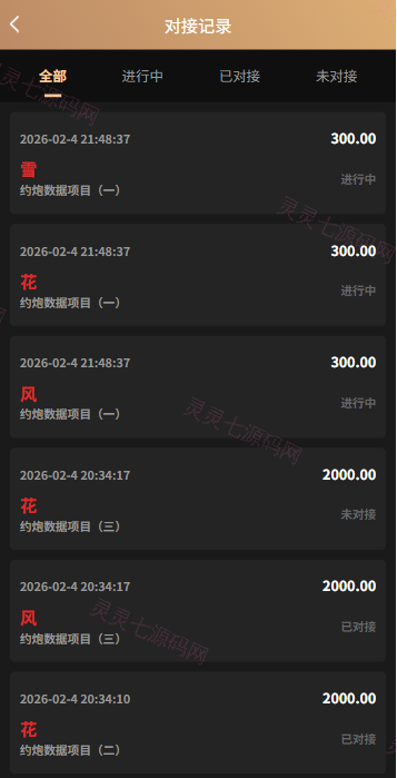 新版空降约炮系统/同城任务/系统彩预设/前后端VUE - 11