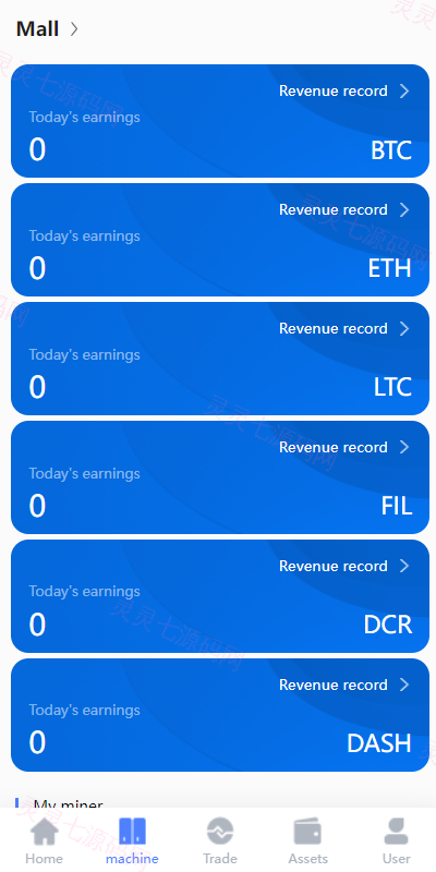 算力模式区块链云GECAPP/矿场/CBT矿池源码/usdt系统交易大厅 - 4