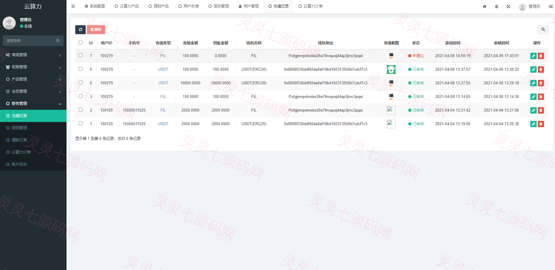 矿机系统/云算力矿机/挖矿系统/ipfs虚拟币挖矿 - 4