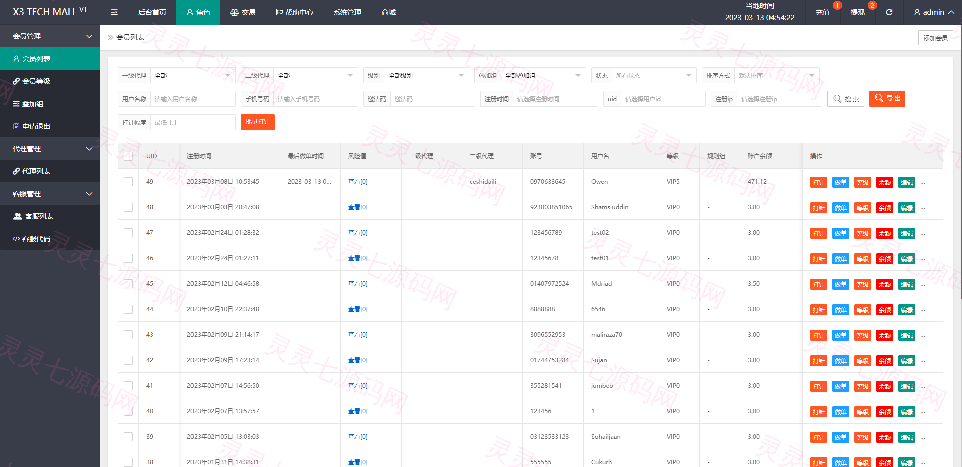 二开版海外抢单刷单系统/用户风险值/叠加组/订单自动匹配系统 - 13