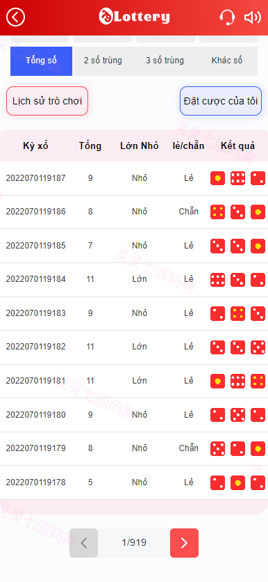 越南语快三游戏/竞猜下注游戏/越南游戏/控制开奖 - 5
