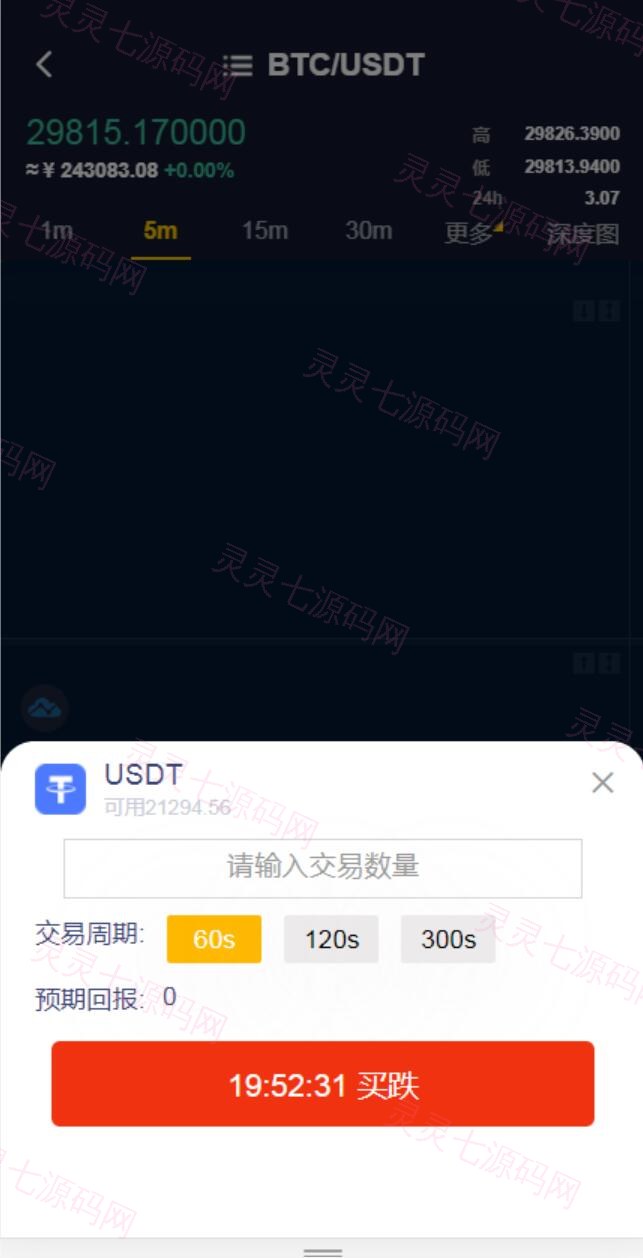 java版区块链交易所/币币交易/秒合约期权交易所 - 6