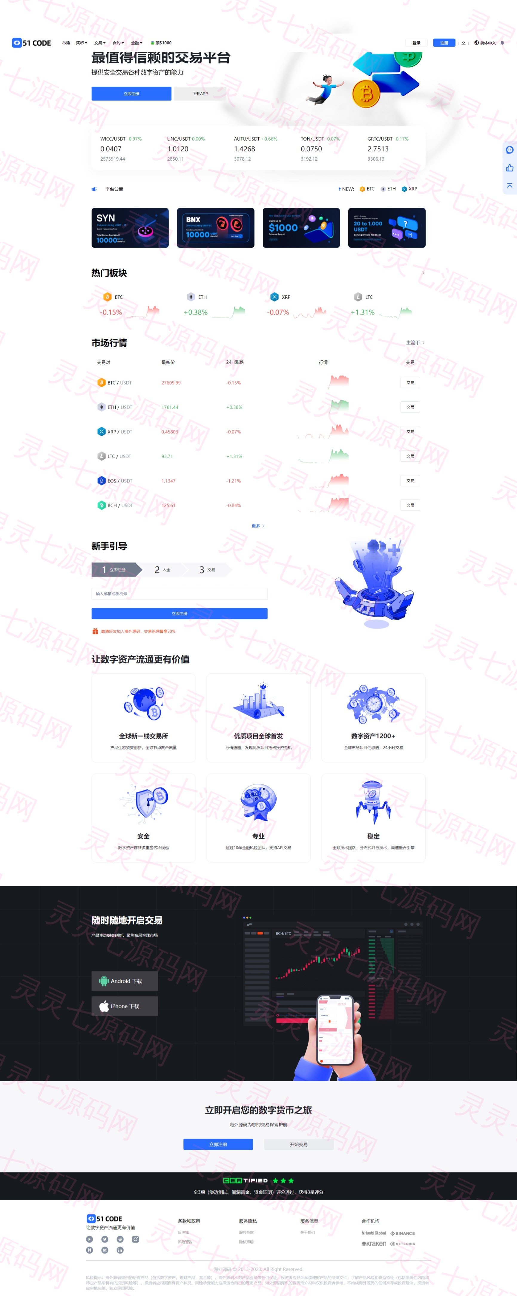 全新区块链交易所系统/币币期权交易/IEO/锁仓理财 - 13