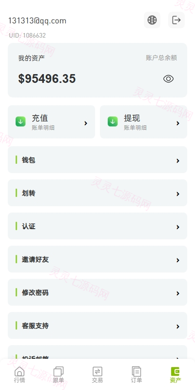 多语言ST7交易所系统/外汇/虚拟币/跟单/K线控制 - 14