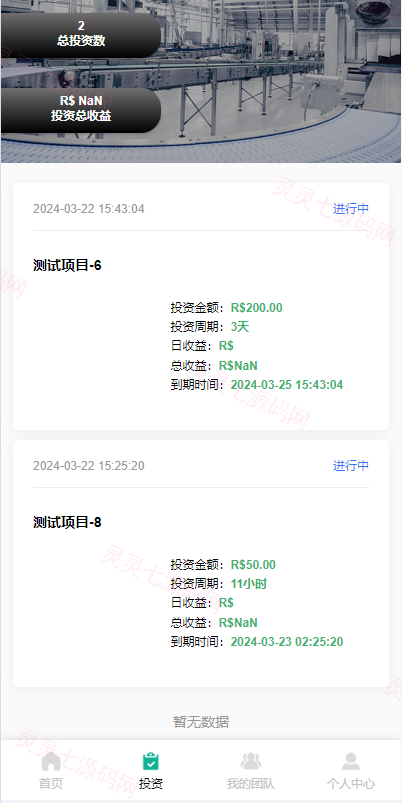海外多语言投资理财系统/投资认购系统/前端vue - 7