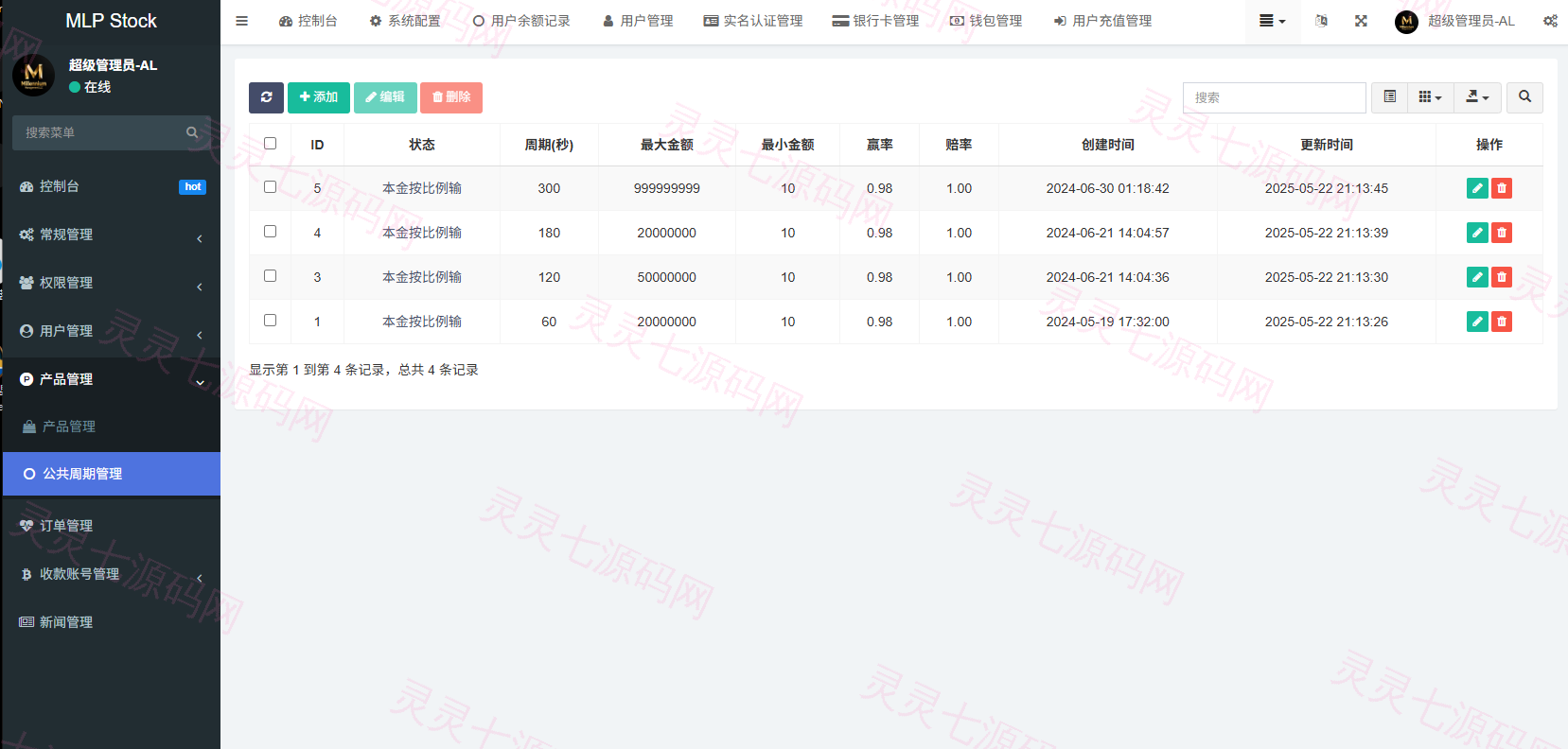 多语言微盘系统/虚拟币微交易/时间盘秒合约 - 20