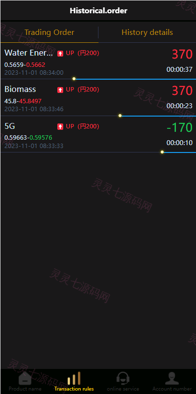 海外多语言微盘系统/日本微交易系统/时间盘系统 - 8
